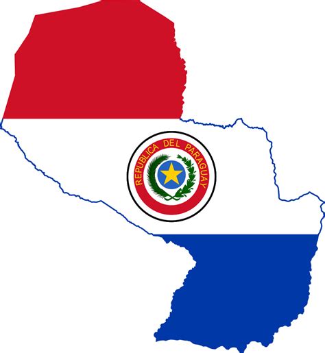 File Flag Map Of Paraguay 1990 2013 Svg Wikimedia Commons