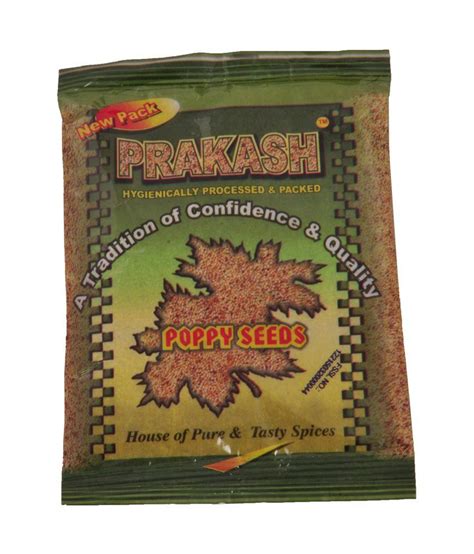 prakash poppy seeds posto dana 100 gm buy prakash poppy