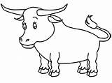 Coloring Bull Cow Pages Ferdinand Bulls Spanish Visit sketch template