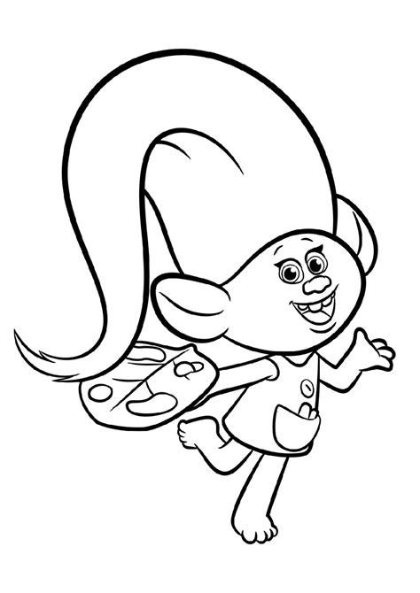trolls coloring pages archives  coloring