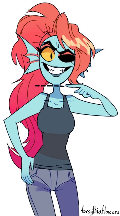 undyne draws her finger across her neck undertale know your meme