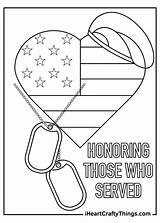 Veterans Veteran Sheet Thanking Iheartcraftythings sketch template