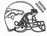 Broncos Cowboys Helmet Jersey sketch template