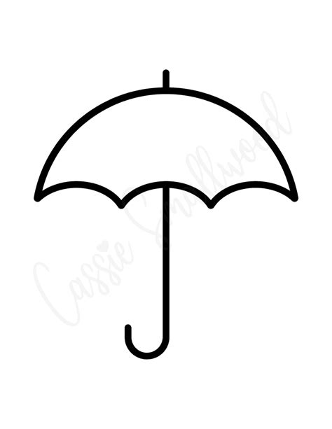 unique umbrella templates  printables cassie smallwood