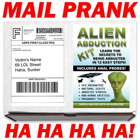 prank mail prank box practical joke fake mailer gag gift etsy