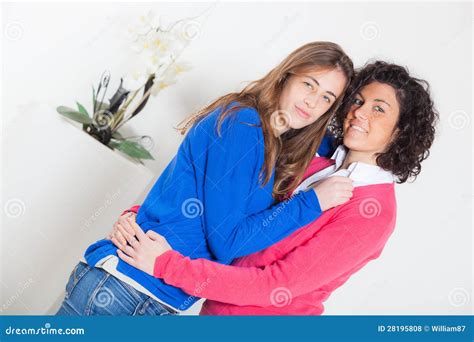 beautiful women  stock photo image  lesbian happy