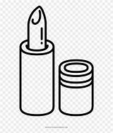 Para Colorear Labial Dibujos Lipstick Lapiz Coloring sketch template