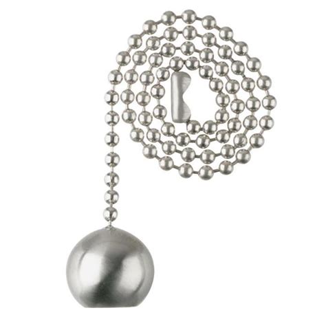 westinghouse brushed nickel finish ball pull chain