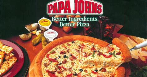 Special Offer Buy 1 Get 1 Free On Papa John Pizza Offertunity