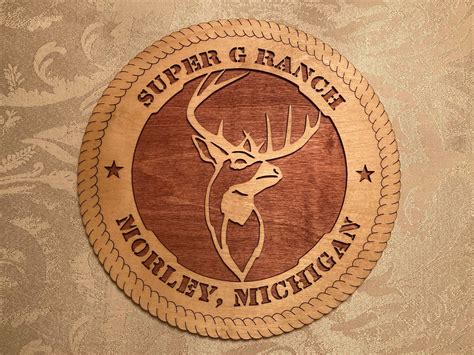 brand  personalized wooden plaque dear hunting camp etsy