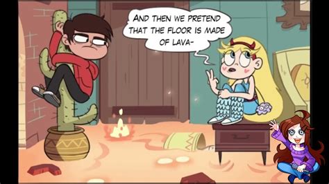 【star Vs The Forces Of Evil Comic Dub】the Floor Is Lava