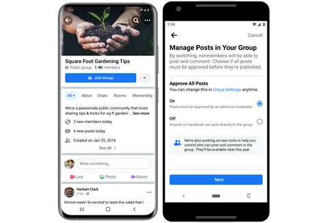 facebook   testing   public group experience    months