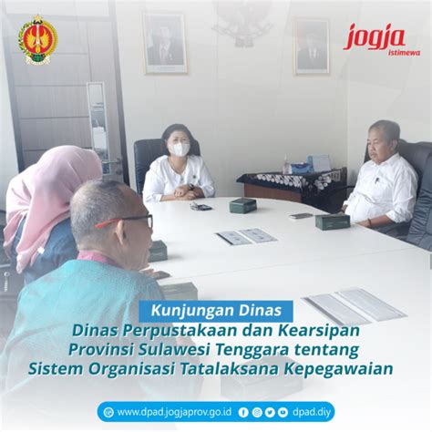 Kunjungan Dari Dinas Perpustakaan Dan Kearsipan Provinsi Sulawesi