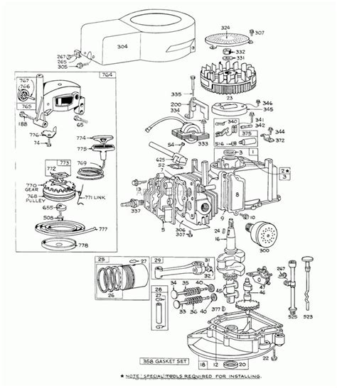 ph briggs engine diagram
