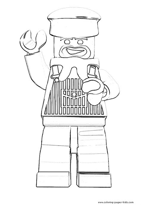 interactive magazine  lego coloring pages