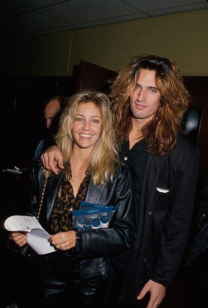 Actress Heather Locklear And Husband Musician Tommy Lee Tommy Lee