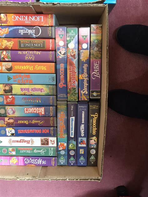 complete disney vhs collection  rochford    sale shpock