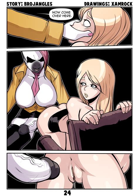 furry striped payback futa comic by xamrock futapo