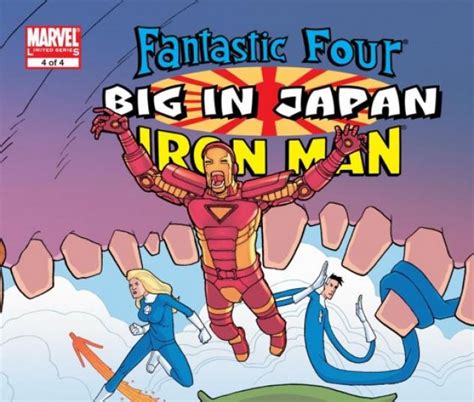 fantastic four iron man big in japan tpb trade paperback fantastic