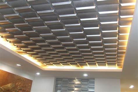 Use 3d Wall Panels As A Ceiling Feature
