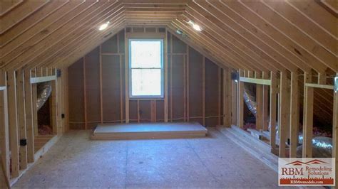 attic   start  finish rbm remodeling solutions llc