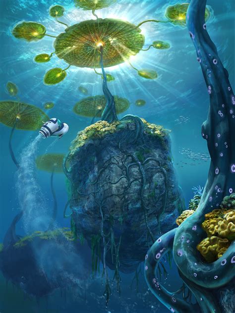 lilypad islands subnautica wiki fandom powered  wikia