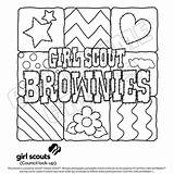 Scout Coloring Brownie Girl Pages Scouts Printable Brownies Activities Promise Cookies Sheets Cookie Daisy Logo Colortime Kids Getdrawings Choose Board sketch template