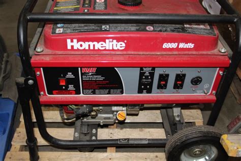 homelite  watt generator property room