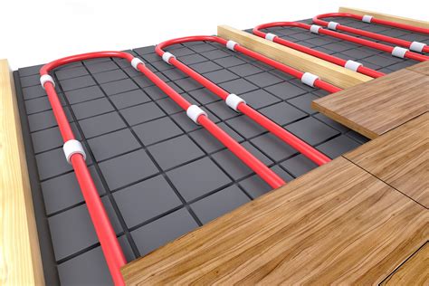 vloerverwarming houten ondervloer