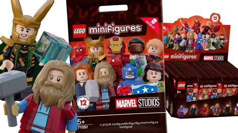 incredible lego marvel minifigures custom series youtube