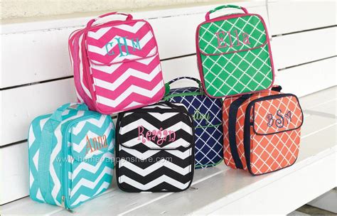 One Blank Insulated Lunchbag Thermal Lunch Bag Box Bookbag School