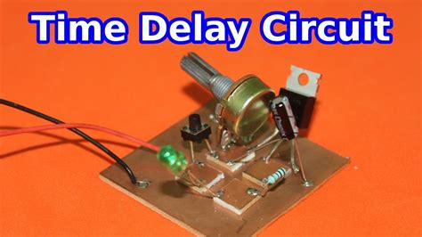 power  delay timer circuit youtube