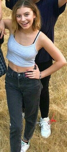 g and her friend taylar love g s outie bellybutton lovely genevieve hannelius in 2018