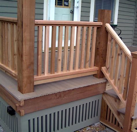 wood deck railing designs diy diy wood