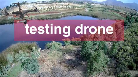 testing drone youtube