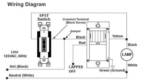 wiring diagram  pir light sensor wiring diagram  schematic role