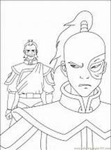 Coloring Avatar Pages Last Airbender Katara Print Popular Library Clipart sketch template