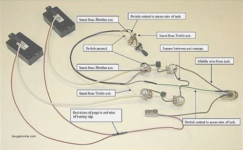emg   pickups wiring diagram pick  guitar building wire