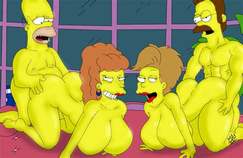Rule 34 Ass Big Ass Big Breasts Breasts Female Homer Simpson Male
