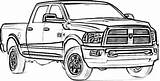 Dodge Coloring Ram Truck Pages 2500 Trucks Cummins Car Longhorn Drawing Clipart Cars Drawings Dibujos Colouring Pickup Cliparts 1500 Camaro sketch template