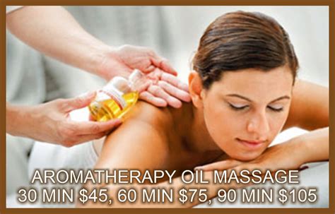 aromatherapy oil massage relax heal new specials 214 478