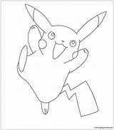 Pikachu Coloring Pages Color Online Printable sketch template