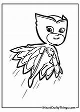 Coloring Pj Owlette Pjmasks Iheartcraftythings sketch template