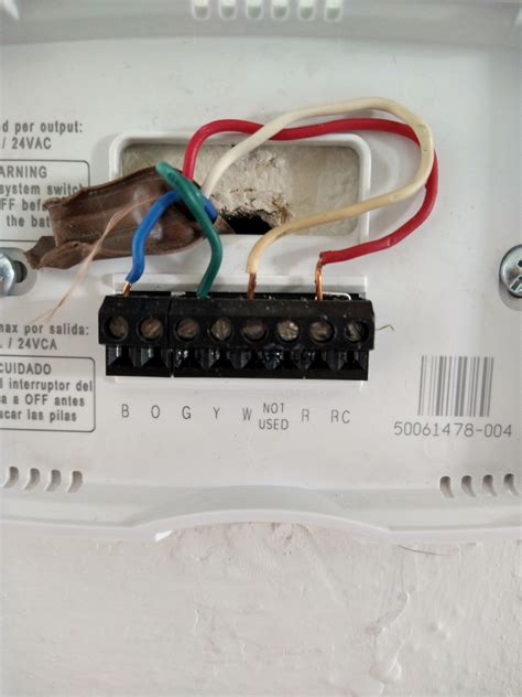 thermostat wiring question home wyze forum