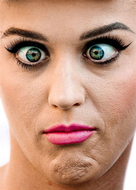 Katy Perry Makeup Close Up