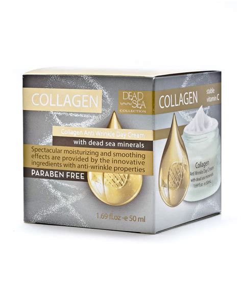 collagen anti wrinkle day cream dead sea collection