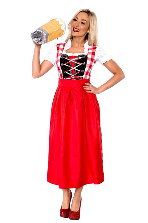 ladies beer maid wench costume oktoberfest gretchen german