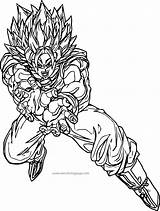 Goku Coloring Pages Wecoloringpage sketch template