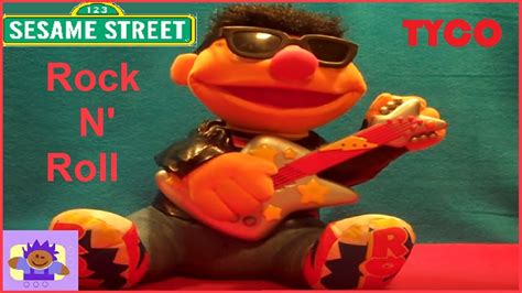 1998 sesame street rock n roll ernie by tyco youtube