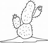 Cactus Coloring Pages Color Printables Sheet Cute Flower Presenting Below Them Projects Some sketch template